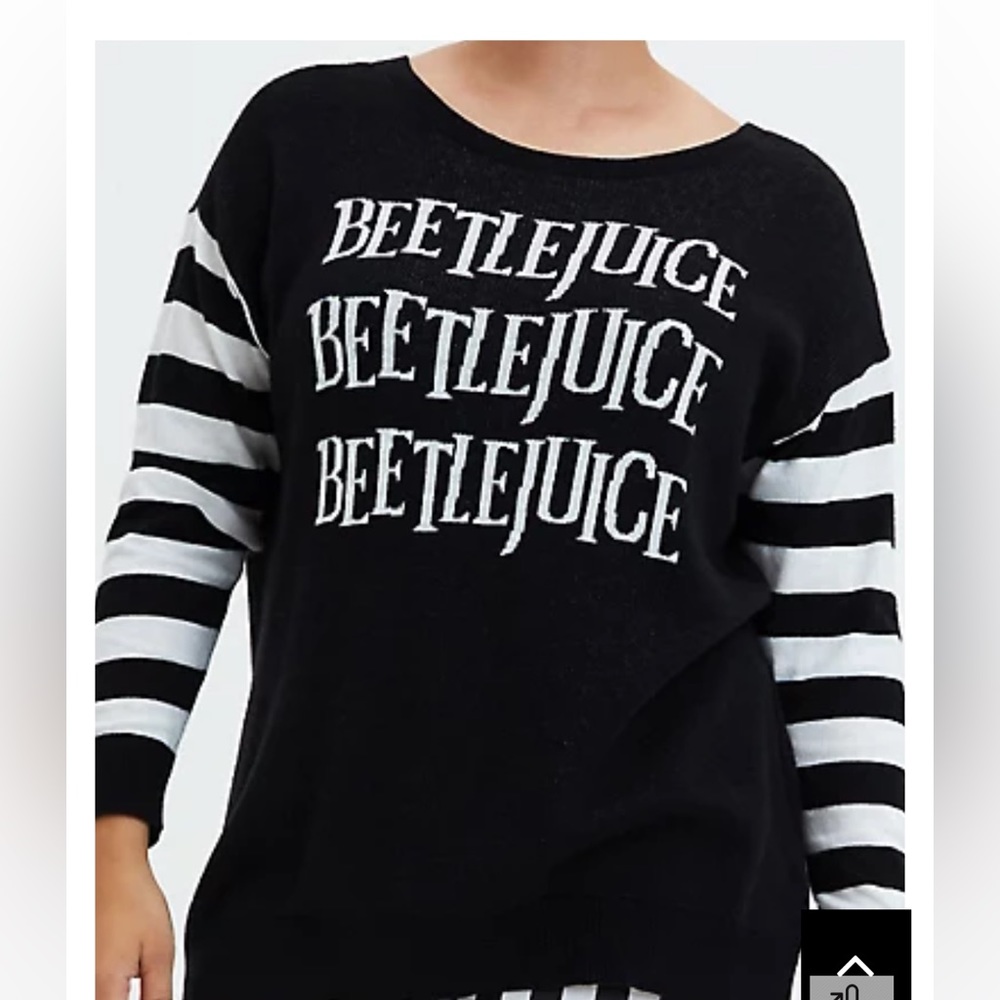 Beetle Juice Collectors Sweater
